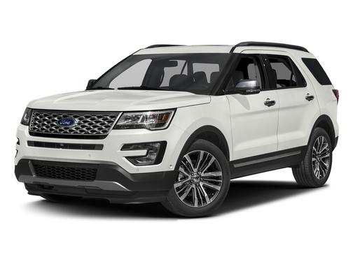 WHITE PLATINUM MET TRI-COAT 2017 Ford Explorer Platinum