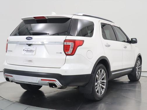 WHITE PLATINUM MET TRI-COAT 2017 Ford Explorer Platinum