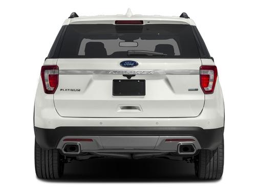 WHITE PLATINUM MET TRI-COAT 2017 Ford Explorer Platinum