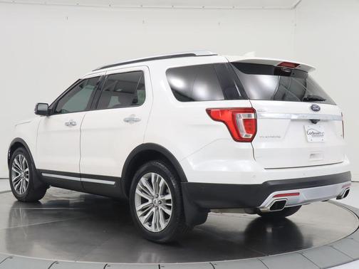 WHITE PLATINUM MET TRI-COAT 2017 Ford Explorer Platinum