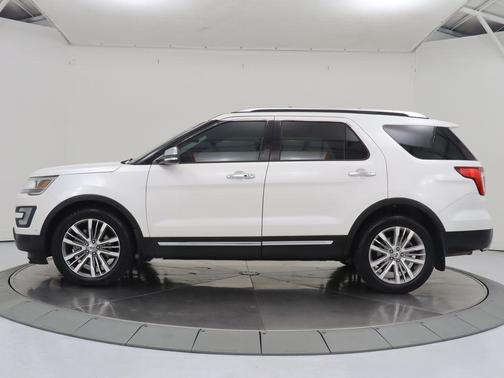 WHITE PLATINUM MET TRI-COAT 2017 Ford Explorer Platinum