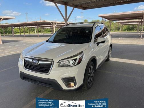 Crystal White Pearl 2019 Subaru Forester Limited