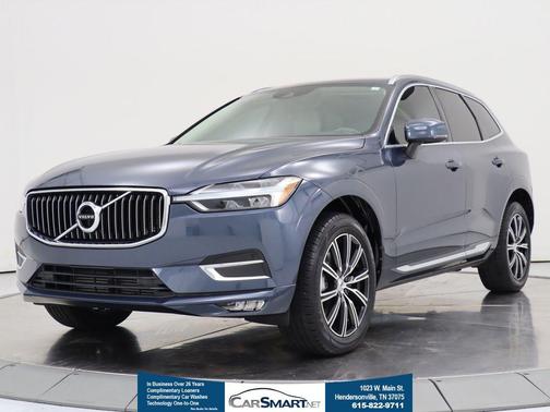 Denim Blue Metallic 2020 Volvo XC60 T6 Inscription