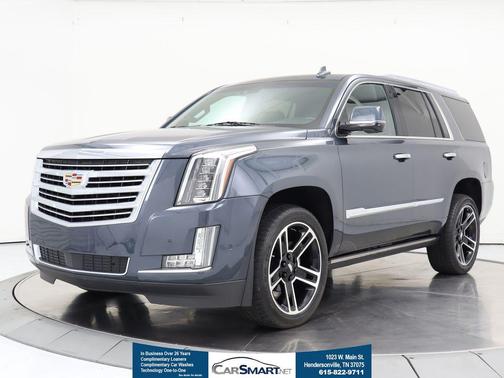 Shadow Metallic 2019 Cadillac Escalade Platinum