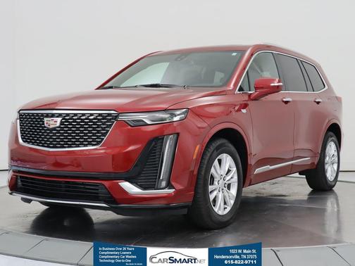 Radiant Red Tintcoat 2024 Cadillac XT6 Luxury AWD