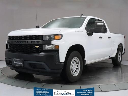 Summit White 2020 Chevrolet Silverado 1500 WT