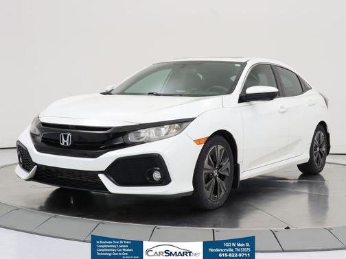 White Orchid Pearl 2017 Honda Civic EX