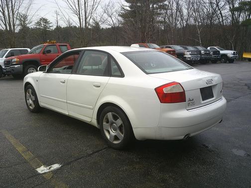 White 2004 Audi A4 1.8T quattro
