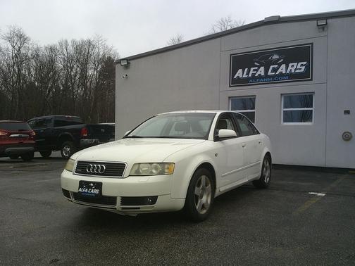 White 2004 Audi A4 1.8T quattro