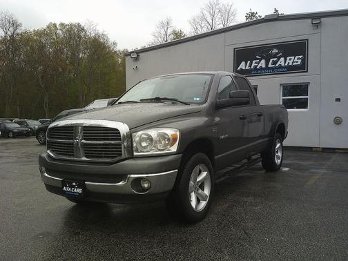 Gray 2008 Dodge Ram 1500 SLT Quad Cab
