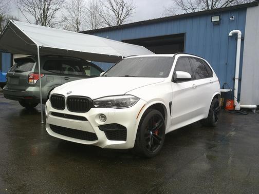 White 2017 BMW X5 M Base