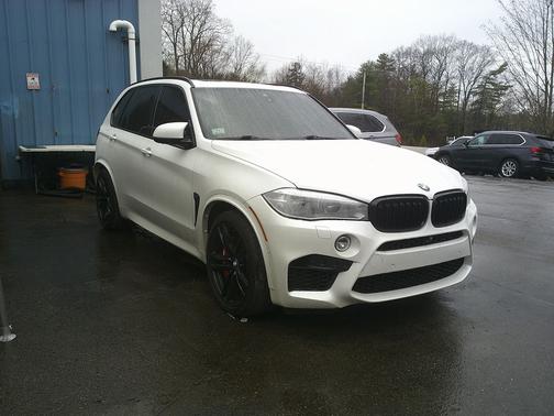 White 2017 BMW X5 M Base
