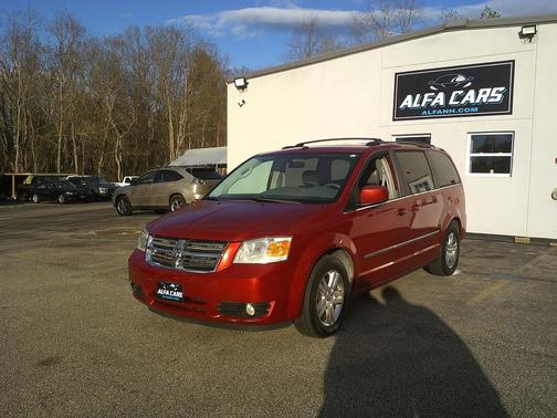 Red 2010 Dodge Grand Caravan SXT