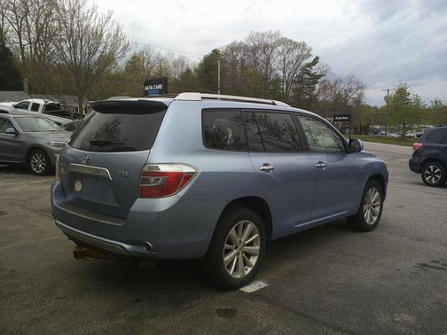 Blue 2008 Toyota Highlander Hybrid Base