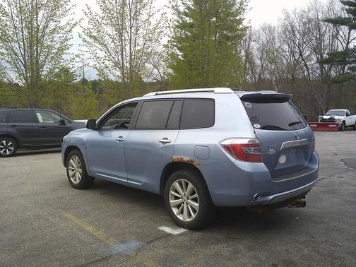 Blue 2008 Toyota Highlander Hybrid Base