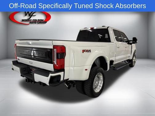 Star White Metallic Tri-Coat 2026 Ford F-450 Platinum