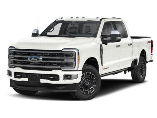 Star White Metallic Tri-Coat 2024 Ford F-250 Platinum