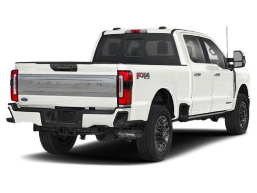 Star White Metallic Tri-Coat 2024 Ford F-250 Platinum