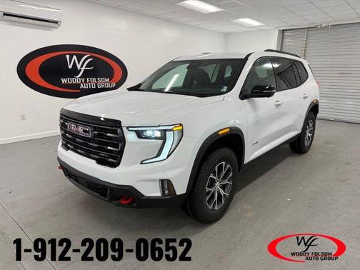 Summit White 2026 GMC Acadia AT4 AWD
