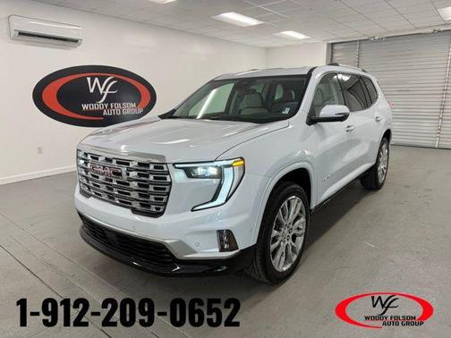 Glacier White Tricoat 2026 GMC Acadia Denali