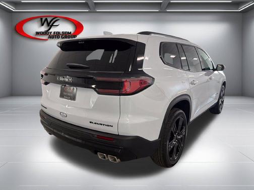 Glacier White Tricoat 2027 GMC Acadia FWD Elevation