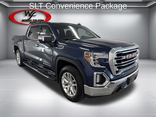 Pacific Blue Metallic 2019 GMC Sierra 1500 SLT