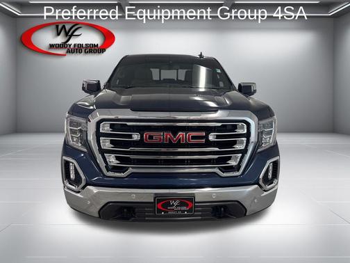 Pacific Blue Metallic 2019 GMC Sierra 1500 SLT
