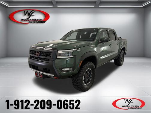 Tactical Green Metallic 2025 Nissan Frontier PRO-4X