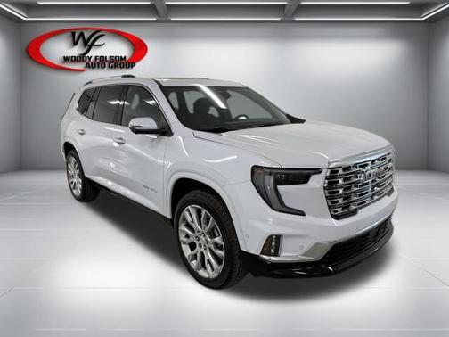 Glacier White Tricoat 2026 GMC Acadia Denali