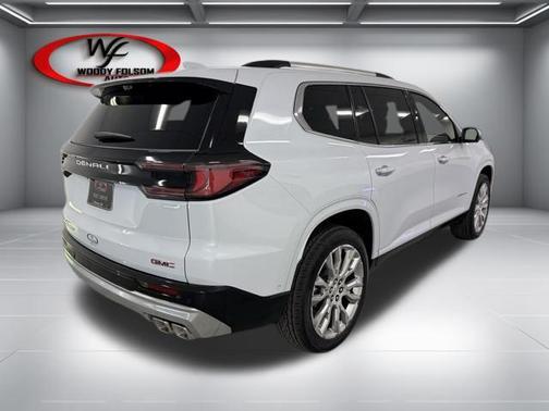 Glacier White Tricoat 2026 GMC Acadia Denali