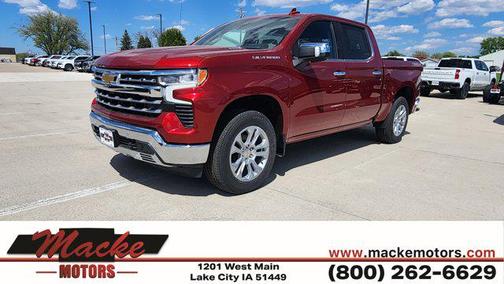 Radiant Red Tintcoat 2026 Chevrolet Silverado 1500 LTZ
