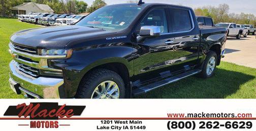 Black 2019 Chevrolet Silverado 1500 LTZ