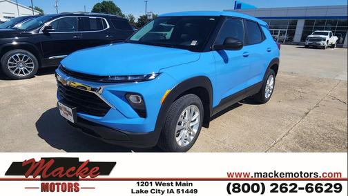 Fountain Blue 2024 Chevrolet Trailblazer LS