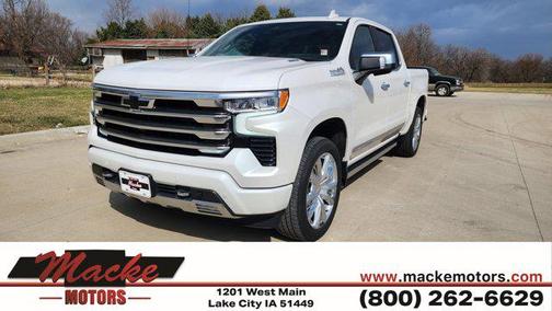 Black 2025 Chevrolet Silverado 1500 High Country
