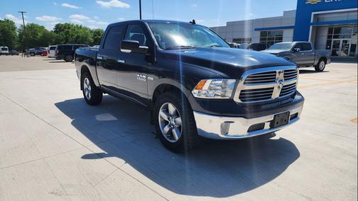 Maximum Steel Metallic Clearcoat 2017 RAM 1500 Big Horn