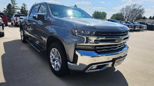 Satin Steel Metallic 2021 Chevrolet Silverado 1500 LTZ