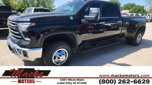 Black 2024 Chevrolet Silverado 3500 LTZ