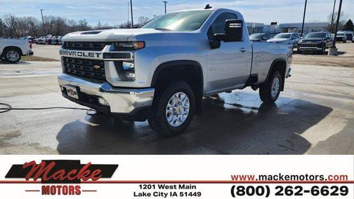 Silver Ice Metallic 2022 Chevrolet Silverado 2500 LT