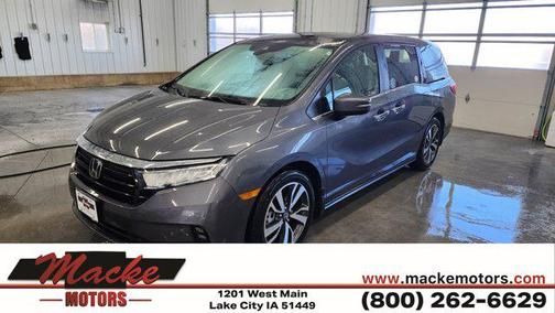 Gray 2024 Honda Odyssey Touring