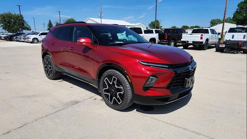 Radiant Red Tintcoat 2025 Chevrolet Blazer RS
