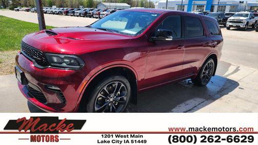 Octane Red Pearlcoat 2022 Dodge Durango GT Plus