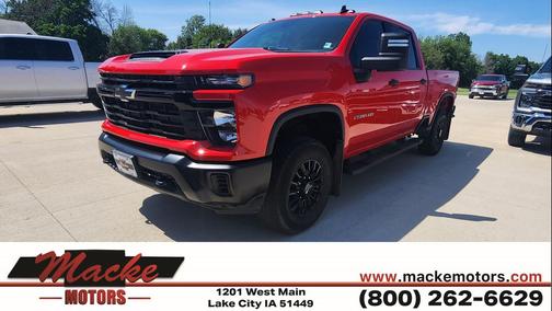Red Hot 2025 Chevrolet Silverado 2500 WT