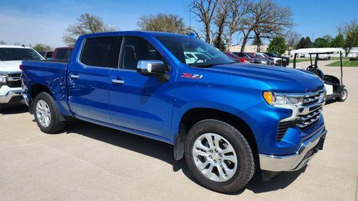 Glacier Blue Metallic 2023 Chevrolet Silverado 1500 LTZ