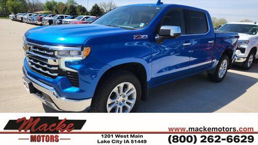 Glacier Blue Metallic 2023 Chevrolet Silverado 1500 LTZ