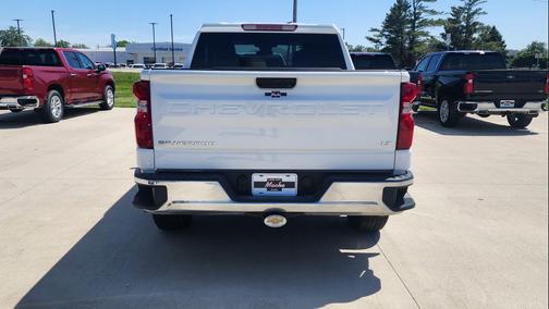 Summit White 2025 Chevrolet Silverado 1500 LT