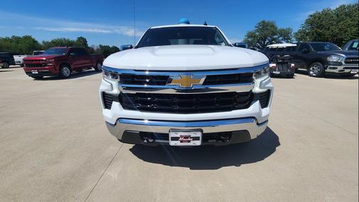 Summit White 2025 Chevrolet Silverado 1500 LT