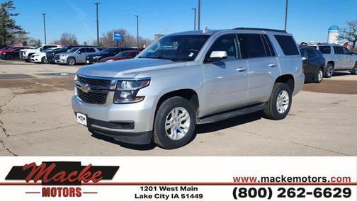 Silver Ice Metallic 2020 Chevrolet Tahoe LT