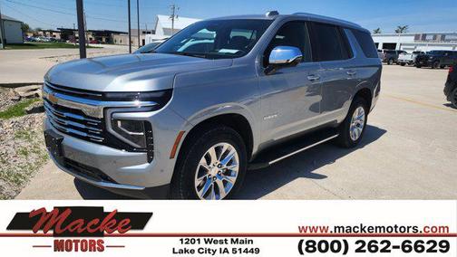 Sterling Gray Metallic 2025 Chevrolet Tahoe Premier
