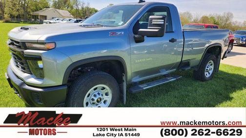 Sterling Gray Metallic 2025 Chevrolet Silverado 3500 WT