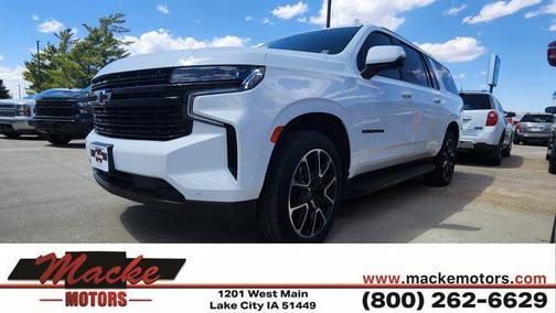 Summit White 2024 Chevrolet Suburban RST